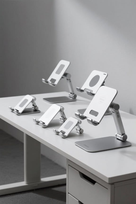 adjustable lapstands for comfort