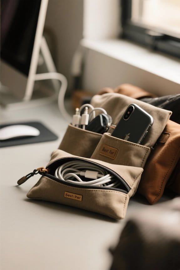 cable pouch travel essentials