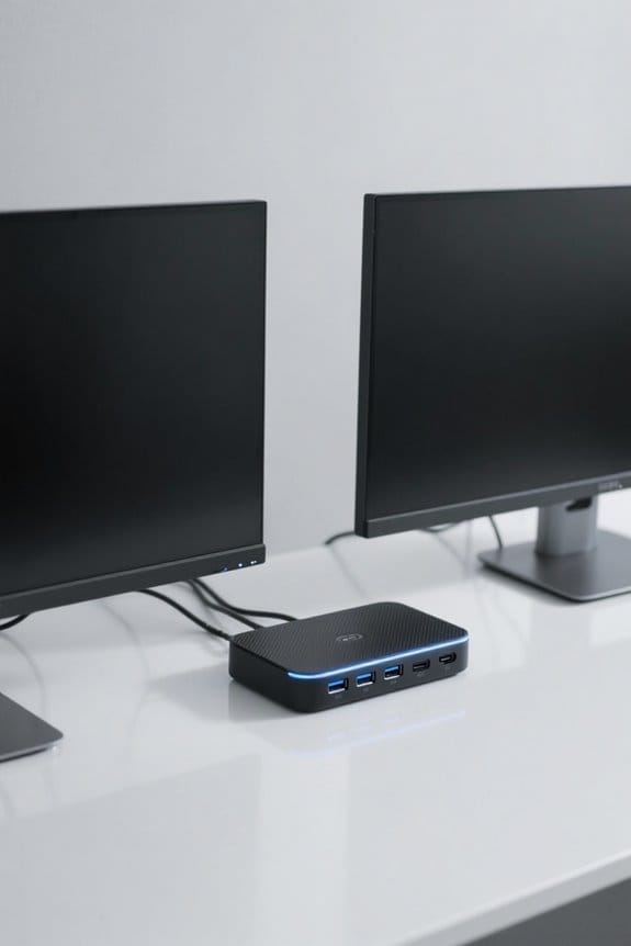 choose dual monitor docking