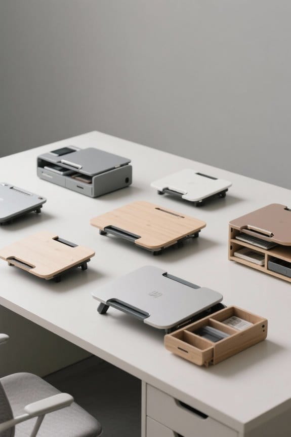 comfortable organized lap desks
