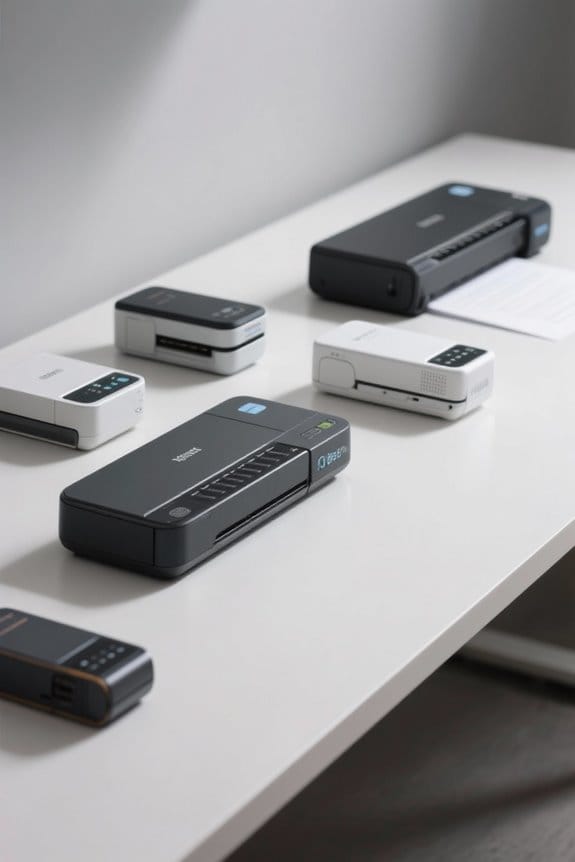 compact document scanning options