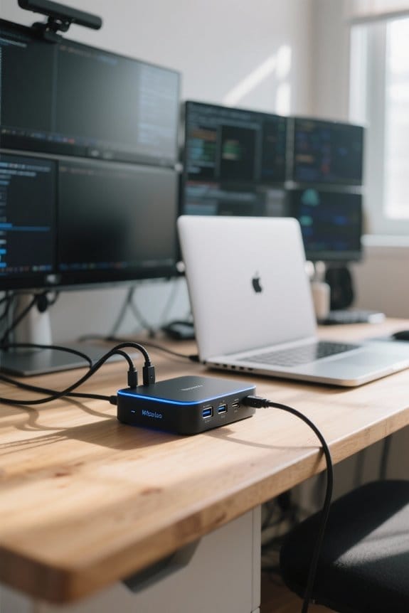 connect dock for displays