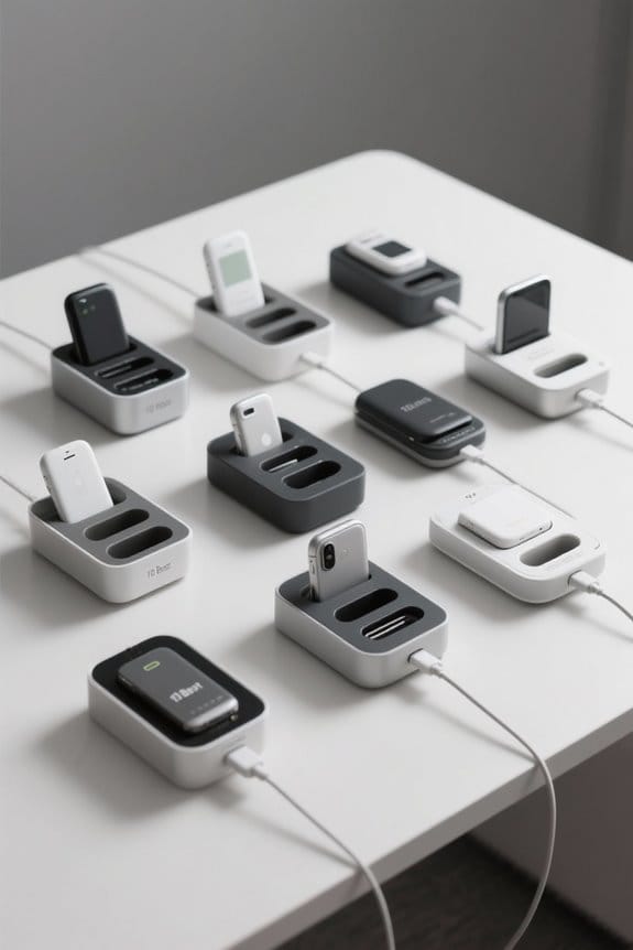 device organization and charging