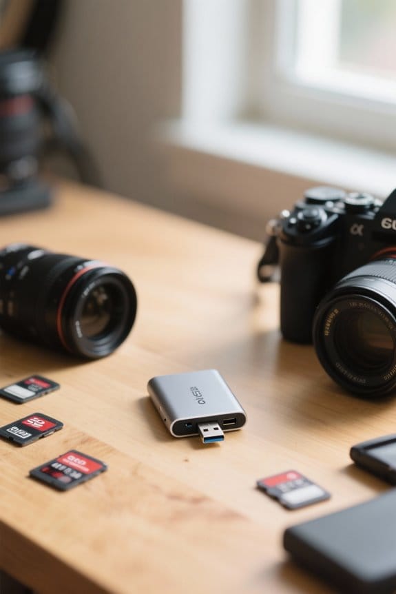 efficient memory card management