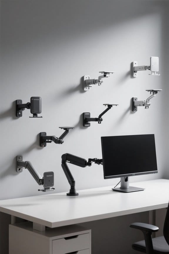 ergonomic workspace monitor mounts