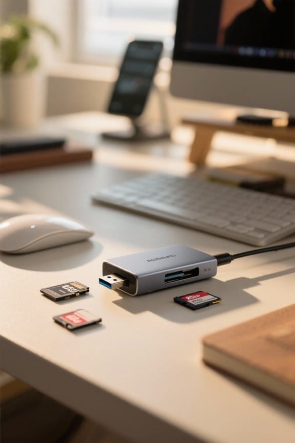 memory card reader considerations