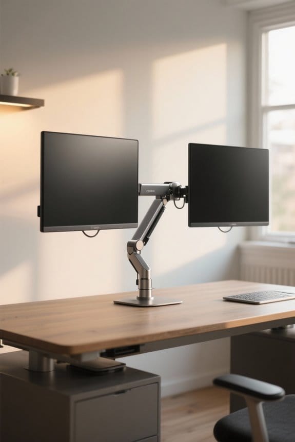 monitor arm selection factors