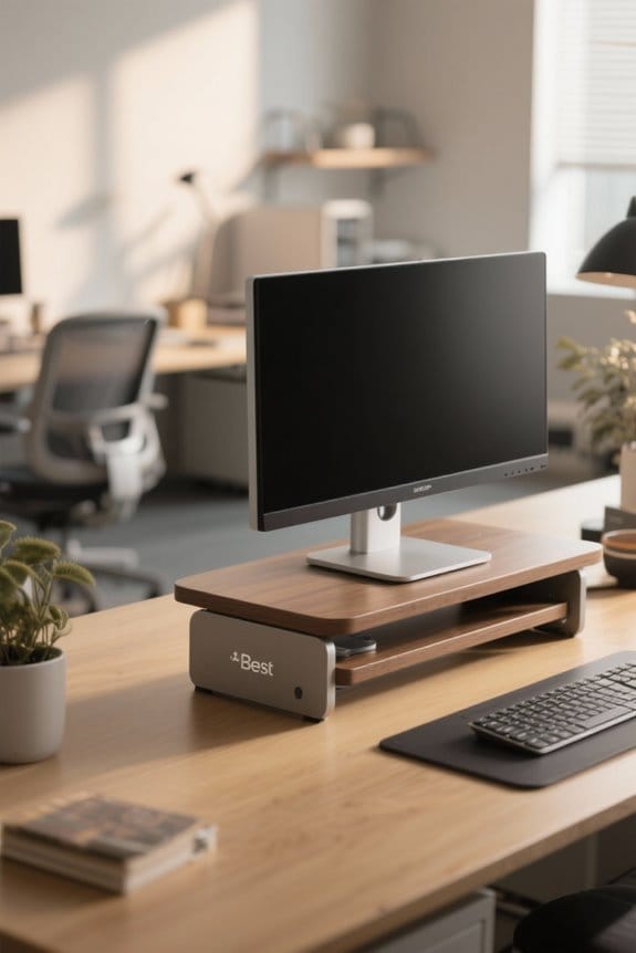 monitor riser shelf criteria