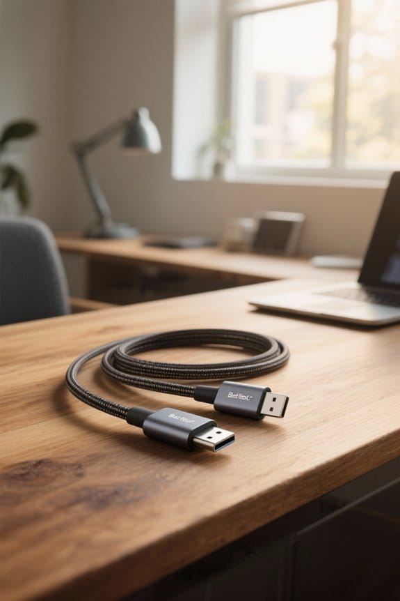 optimal right angle cable