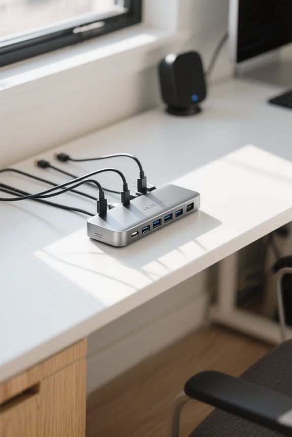 organized workspace for productivity