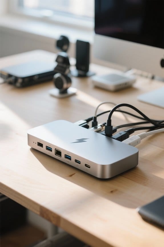 thunderbolt dock key features