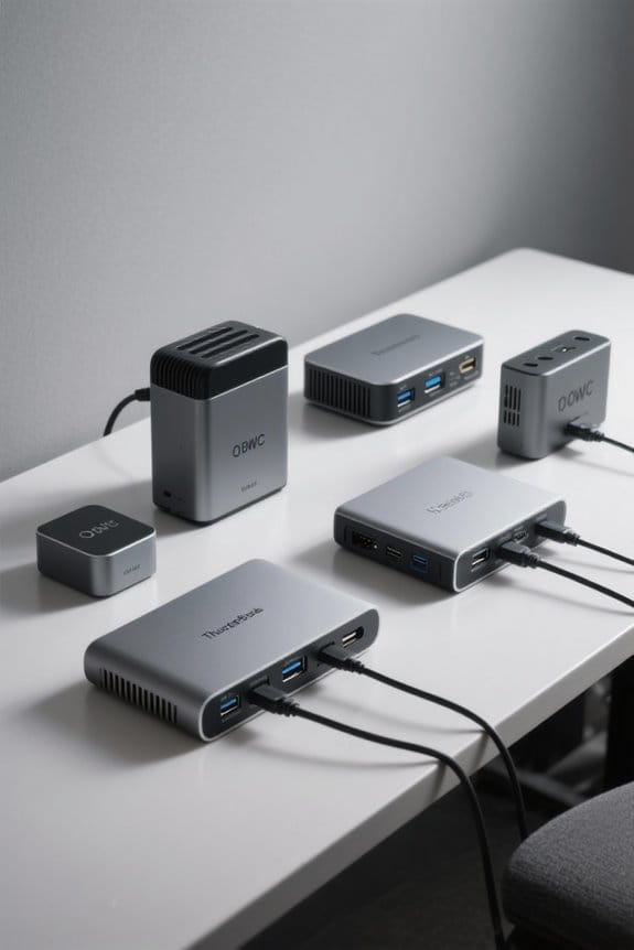 thunderbolt docks for connectivity