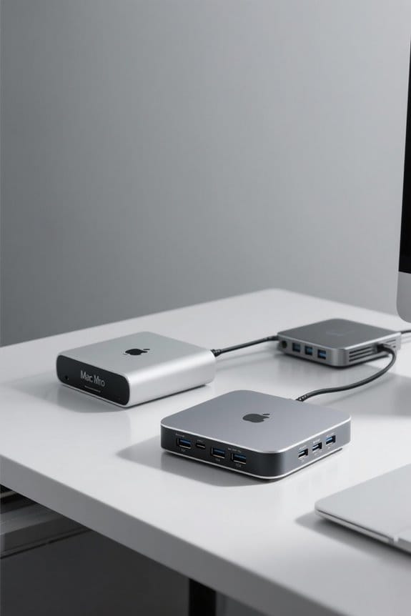 thunderbolt docks for mac mini