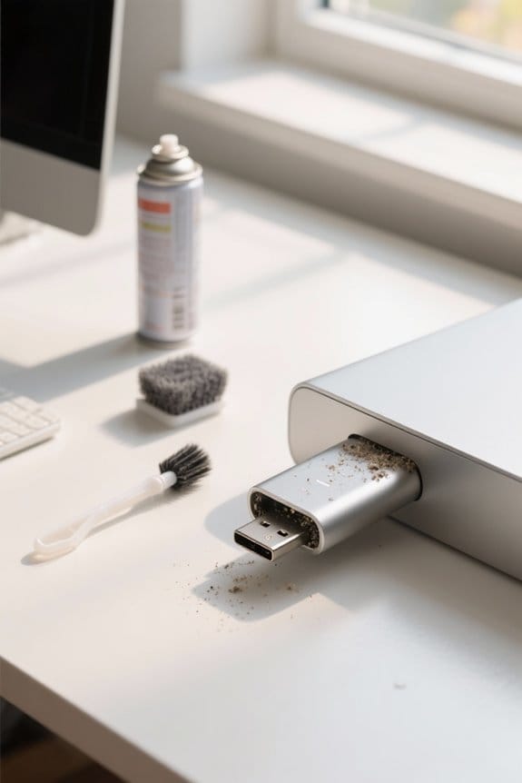 usb c port cleaning tools