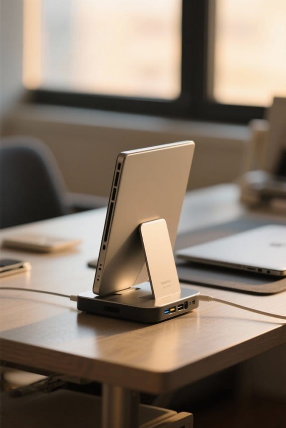 vertical docking station considerations